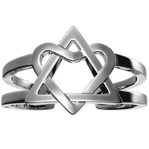Кольцо Звезда Давида, серебро 925 - Amorem