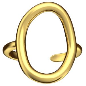 Кольцо Портал, золото 585 - Amorem