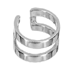 Фаланговое кольцо Судьба, серебро 925 - Amorem