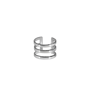 Фаланговое кольцо Трио малое, серебро 925 - Amorem