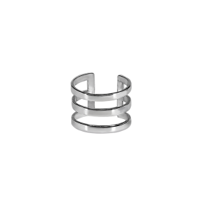 Фаланговое кольцо Трио большое, серебро 925 - Amorem