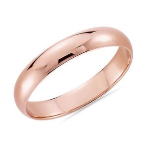 Мужское помолвочное кольцо Классика, золото 585 - Amorem