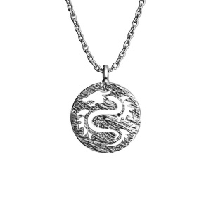 Колье Китайский Дракон, серебро 925 - Amorem