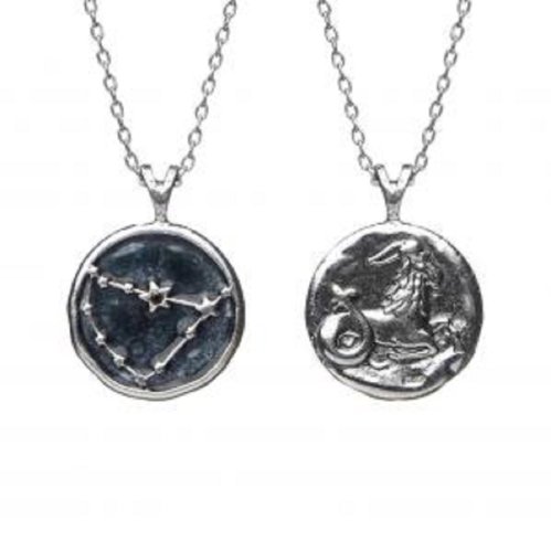 Кулон, Знак зодиака Козерог на цепочке, серебро 925 - Amorem фото 1 Аmorem