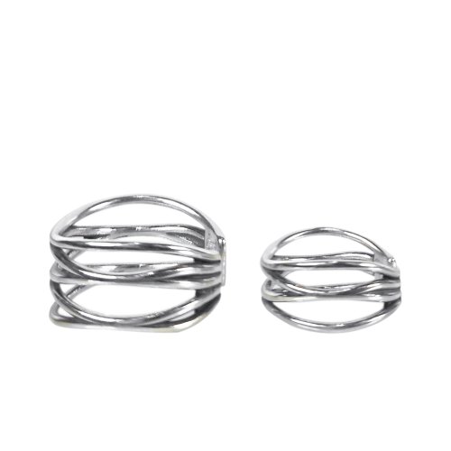 Фаланговые кольца Паутинки, серебро 925 - Amorem фото 1 Аmorem