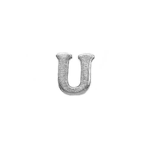 Буква U латинская, серебро 925 - Amorem фото 1 Аmorem