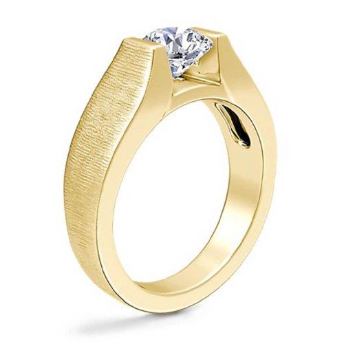 Мужское помолвочное кольцо Серьезный шаг, золото 585 и бриллиант - Amorem фото 3 Аmorem