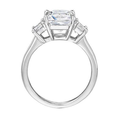 Помолвочное кольцо Мерцающая звезда, золото 585 и бриллианты - Amorem фото 2 Аmorem