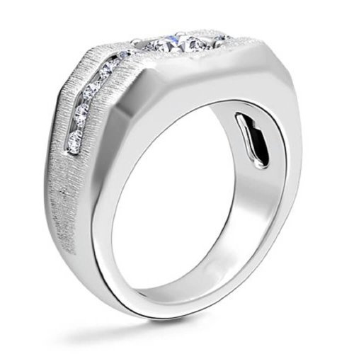 Мужское помолвочное кольцо Прочность, золото 585 и бриллианты - Amorem фото 3 Аmorem