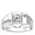 Мужское помолвочное кольцо Ответственность, золото 585 и бриллианты - Amorem фото 1 Аmorem