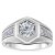 Мужское помолвочное кольцо Степенность, золото 585 и бриллианты - Amorem фото 1 Аmorem