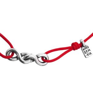 Браслет Переплетение, серебро 925 — символ связи и единства 