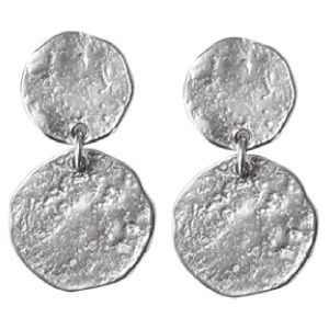 Серьги Зеркала малые, серебро 925 - Amorem