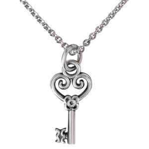 Кулон Ключ к Мечтам, серебро 925 — символ внутренней силы, вдохновения и открытия новых горизонтов 