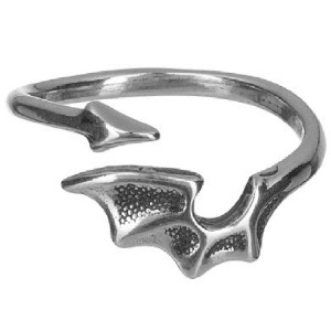 Кольцо Хвост дракона малое, серебро 925 - Amorem