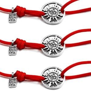 Комплект браслетов Компасы, серебро 925 — символ направления и защиты