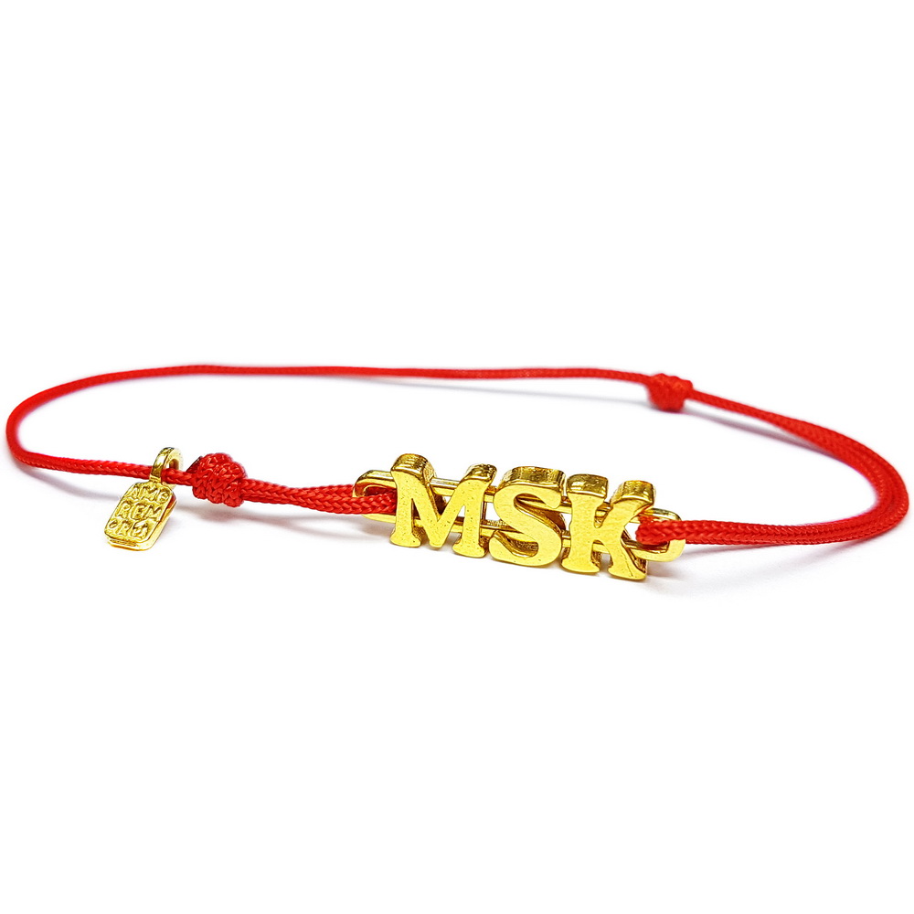 

Браслет MSK, золото 750