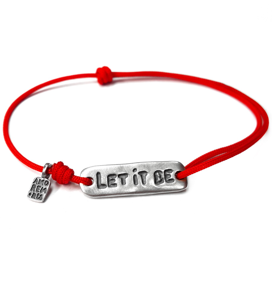

Браслет Let it be Пусть будет так, серебро 925