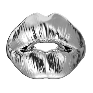 Кольцо Губы, серебро 925 - Amorem