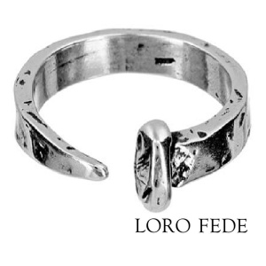 Кольцо LORO FEDE Стигматы, серебро 925