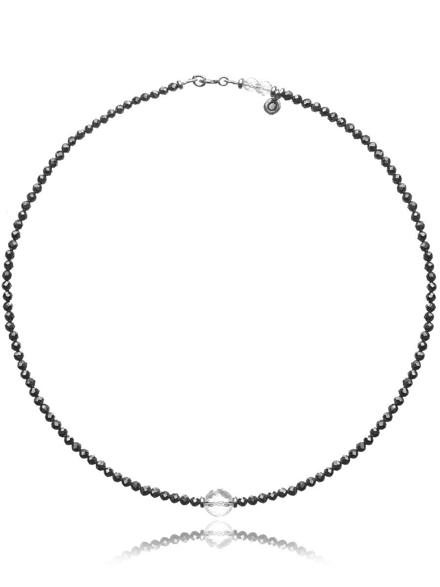 

Колье из марказита и горного хрусталя "Cleopatra"
