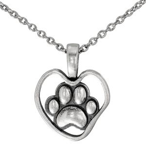 Кулон на цепи Любимец, серебро 925 — символ тесной, глубокой связи, любви, заботы и взаимного счастья - Amorem