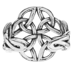 Кольцо Оберег Богородицы, серебро 925