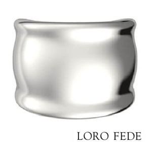 Кольцо Loro Fede Безмолвие на фалангу, серебро 925