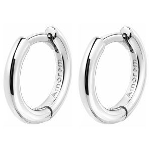 Серьги-кольца Баланс 14 мм, серебро 925 — символ целостности и баланса 