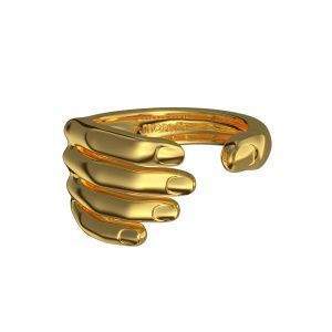 Кольцо Крепкая хватка, золото 585 - Amorem