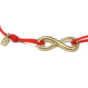 Браслет Бесконечность, золото 585 