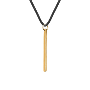 Кулон МЕМО Плоскость, золото 585