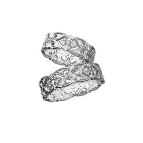 Кольца обручальные Изобилие, бриллиант, золото 585 пробы