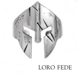 Кольцо LORO FEDE Molon Labe мужское, серебро 925