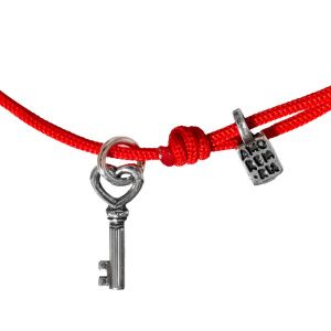 Браслет Ключ к Нежности, серебро 925 — символ любви, доверия и внутренней гармонии 