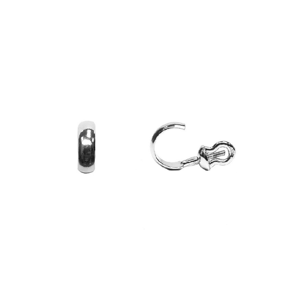 

Серьги пусеты Искажение, серебро 925