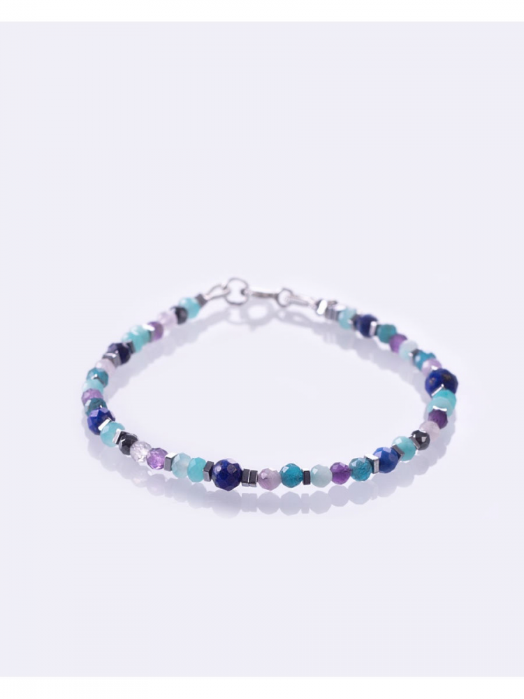 

Браслет из натуральных камней "Multi Blue"