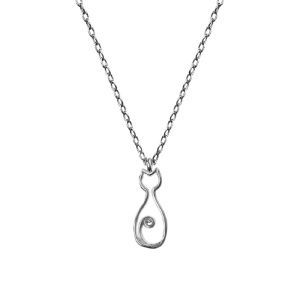 Кулон Кошечка, серебро 925 - Amorem