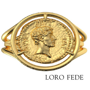 Кольцо LORO FEDE Брут, золото 585