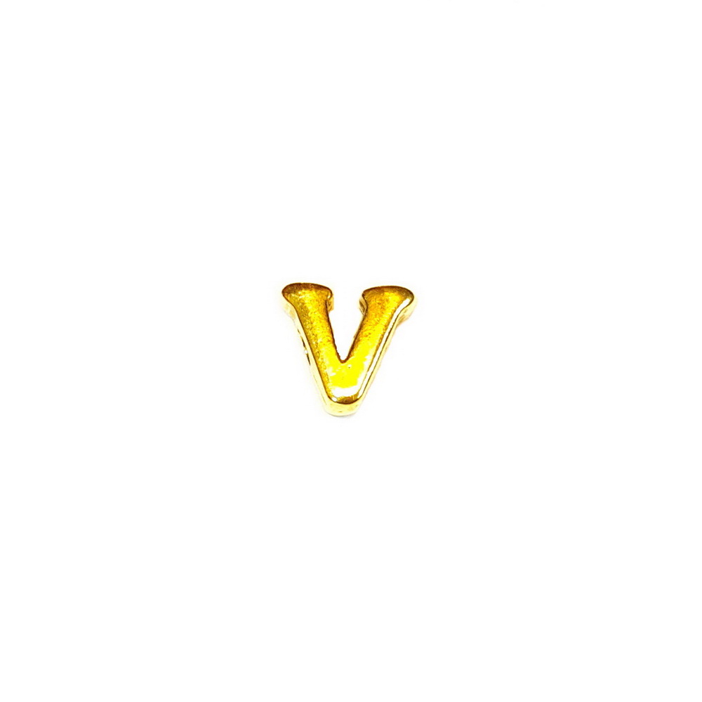 

Буква V латинская, золото 750