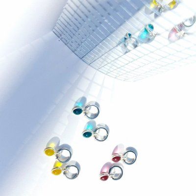 Серьги Энергия мечты, розовый топаз 8 мм, серебро 925