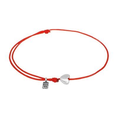 Браслет В сердце, серебро 925