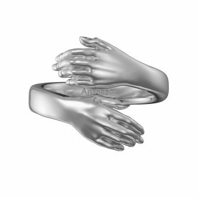 Кольцо Любовь к себе, серебро 925 — символ гармонии и внутренней силы