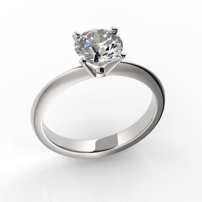 Кольцо помолвочное Волшебство, золото 585 пробы