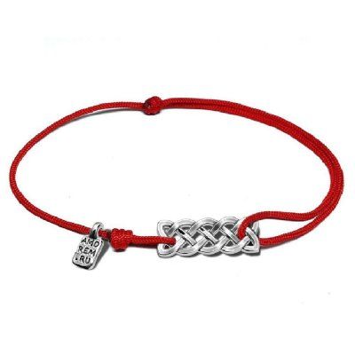 Браслет с узором Берегиня, серебро 925 — символ защиты и силы рода 