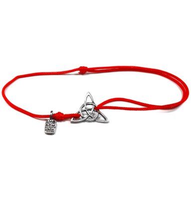  Браслет Трикветра - ума тела души, серебро 925