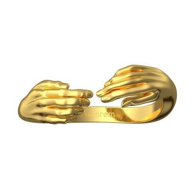 Кольцо Тянись до любви, золото 585 — символ нежности и вдохновения