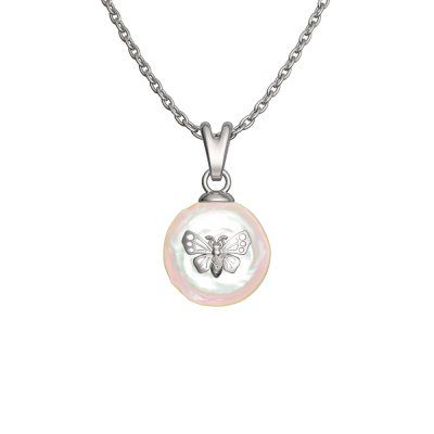 Колье Fabulamare Бабочка, серебро 925 