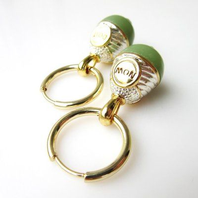 Серьги Олива