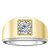 Мужское помолвочное кольцо Предназначение, золото 585 и бриллиант фото 1 Аmorem